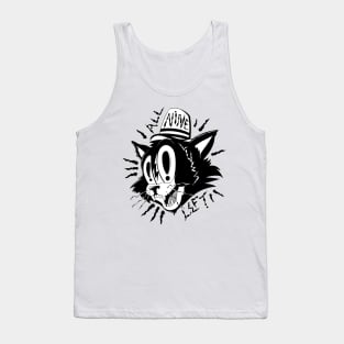 All Nine Lives Left Cat Tank Top